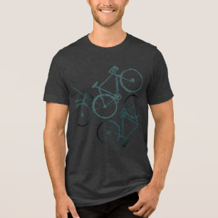 Inspiriertes Cooles Fahrrad für Grafische Fahrräde Tri-Blend Shirt