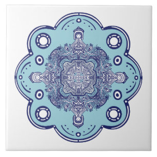 Inspiriertes Design der blauen China Fliese