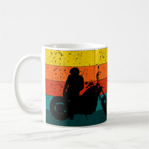 Inspiriertes Design für Abenteuer und Fahrradfahre Kaffeetasse