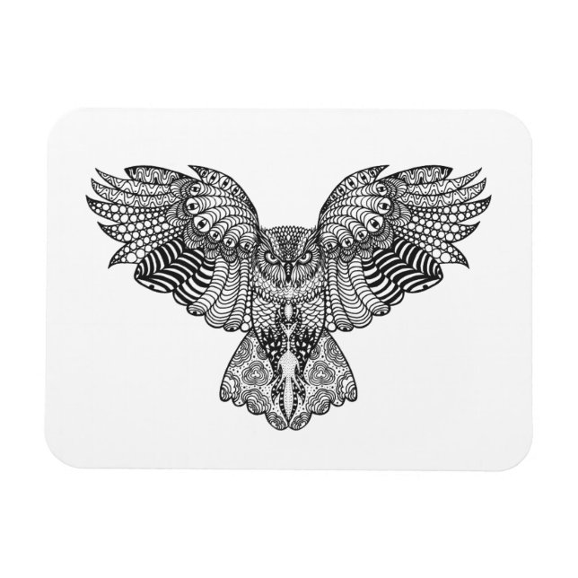 Inspiriertes Eagle Magnet (Horizontal)