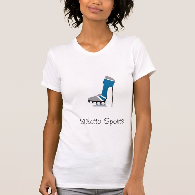 Inspiriertes Fußballt-stück T-Shirt (Vorderseite)