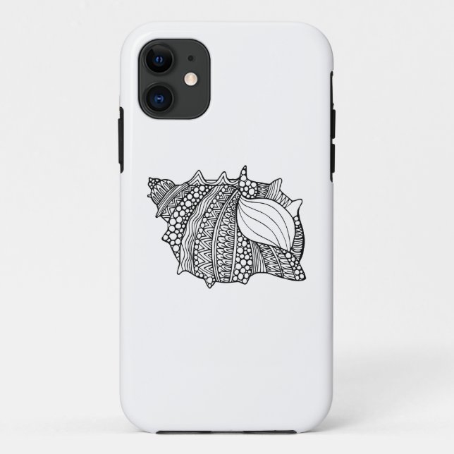 Inspiriertes Gekritzel Case-Mate iPhone Hülle (Rückseite)