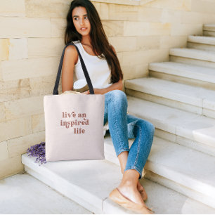 Inspiriertes Leben Tasche