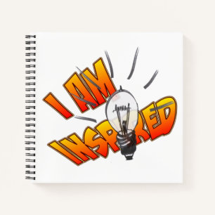 Inspiriertes Notebook Notizbuch