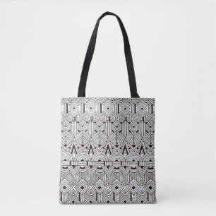 Inspiriertes Stammes- Muster 2 Tasche