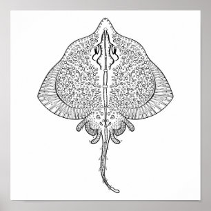 Inspiriertes Stingray-Totem 2 Poster