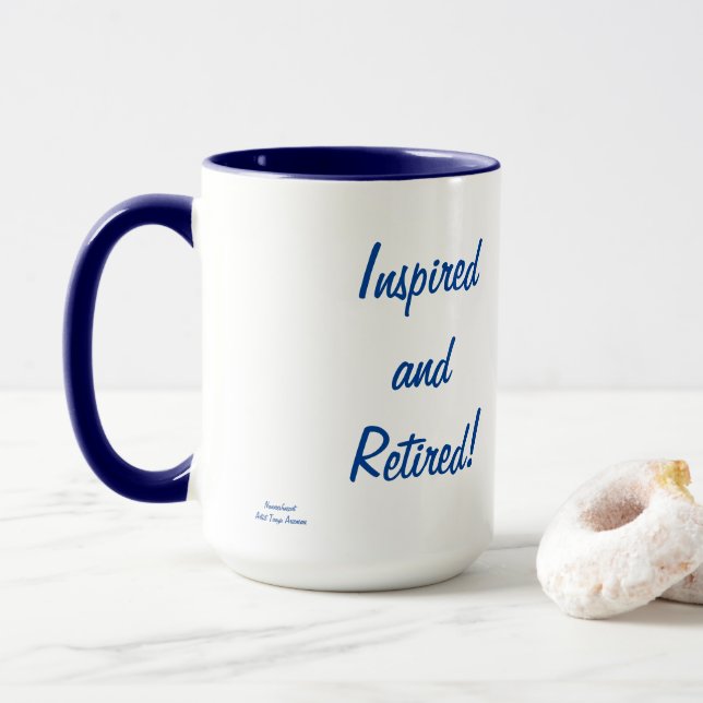 Inspiriertes und wiederverschenktes Geschenk Tasse (Mit Donut)