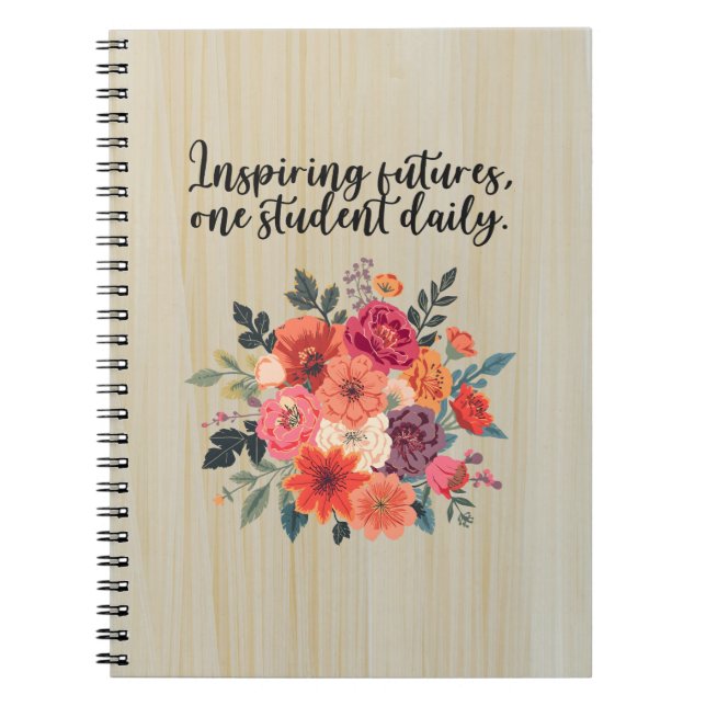 Inspiring Futures Daily Student Educator Design Notizblock (Vorderseite)