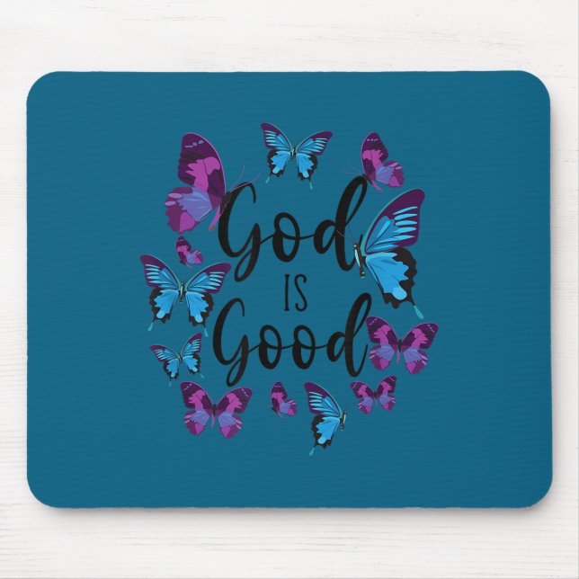 Insrational Scripture Verse God Faith Hd0 Christia Mousepad (Vorne)