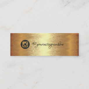 Instagra Sozialmedium-Logo-Ereignis UAWG einfach Mini Visitenkarte
