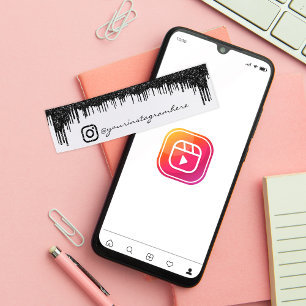 Instagra Sozialmedium-Logo-Ereignis UAWG Mini Visitenkarte