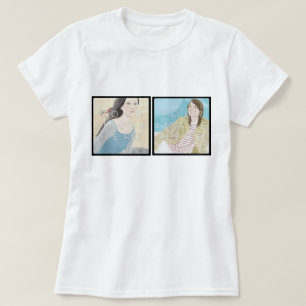 Instagram 2 T-Shirt der Foto-das personalisierte
