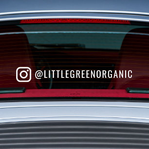 Instagram Car Window Ihr Instagram Fensteraufkleber