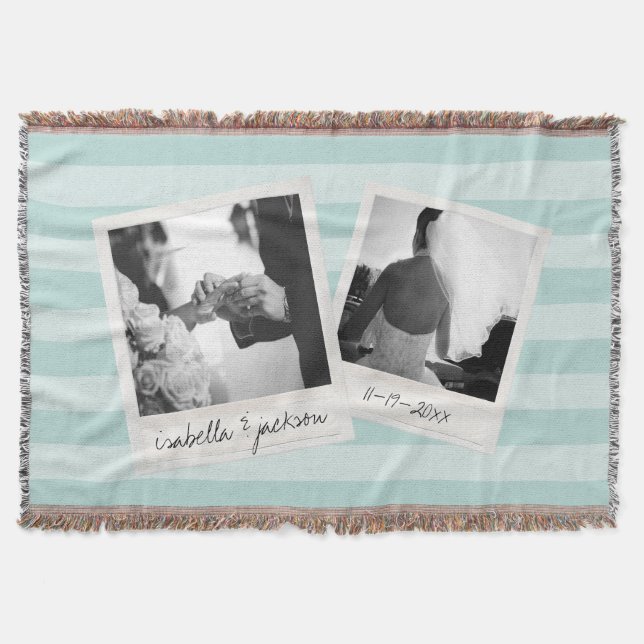 Instagram Collage Foto-Frames für Hochzeitsszenari Decke (Vorderseite)
