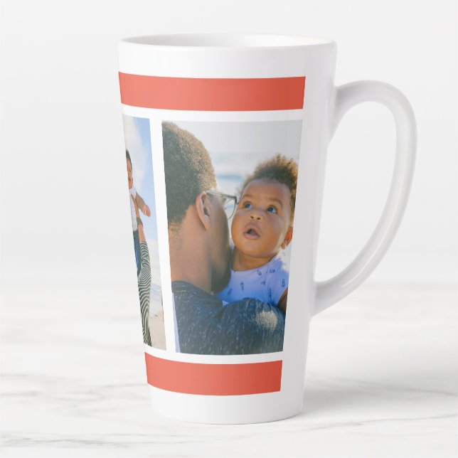 Instagram Family Foto Latte Tasse (Rechts)