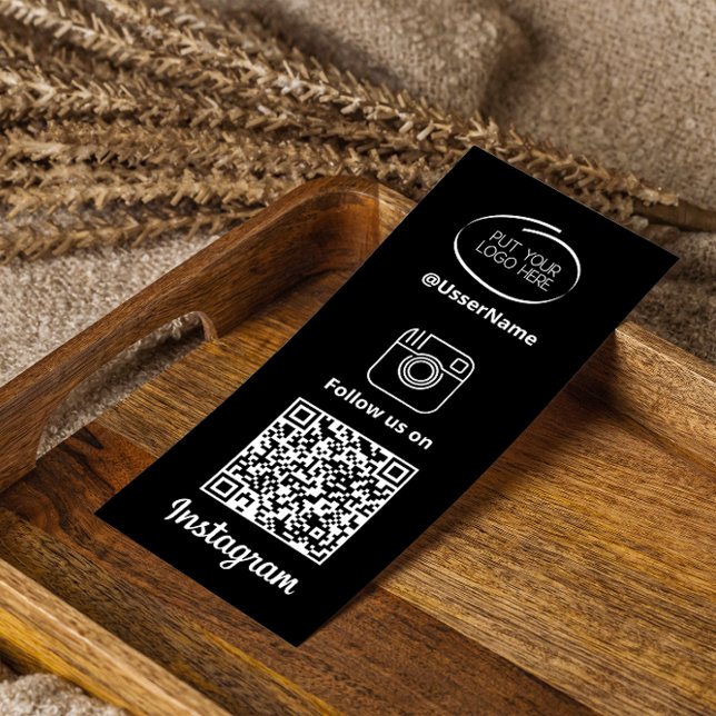 Instagram folgen Sie dem QR-Code Hinzufügen Ihres  (Instagram Follow Us Qr Code Add Your Logo)