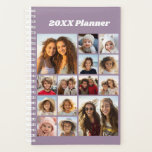 Instagram-FotoCollage - Bis zu 14 Fotos Orchid Planer<br><div class="desc">Ein Design mit einem einfachen Hintergrund. Nutzen Sie bis zu vierzehn quadratische Foto,  um ein einzigartiges und persönliches Geschenk zu kreieren. Wenn Sie die Bilder anpassen müssen,  klicken Sie auf das Werkzeug anpassen,  um Änderungen vorzunehmen.</div>