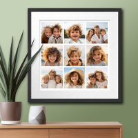 Instagram-FotoCollage mit 9 Fotos