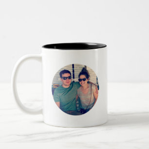 Instagram-Fotovorlage Kreis Tasse