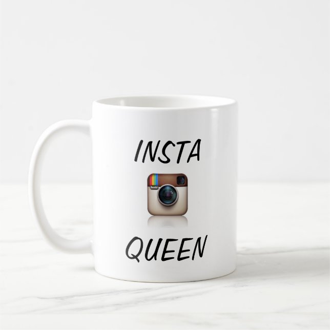 Instagram Königin Kaffeetasse (Links)