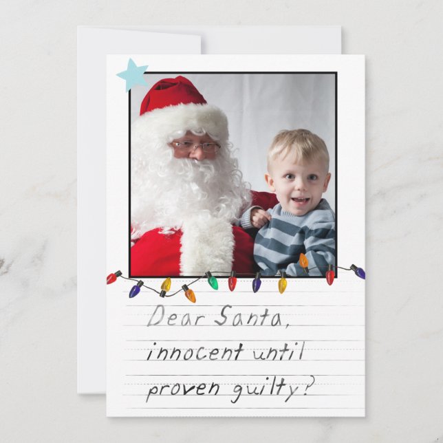 instagram lustige WeihnachtsFotokarten Feiertagskarte (Vorderseite)