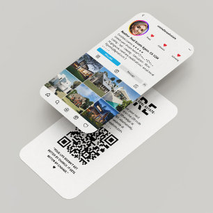 Instagram Mortgage Broker Realtor Consulting Visitenkarte