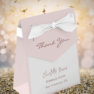 Instagram, rosa, weißer QR-Code Geschenkschachtel