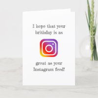 Instagram Social Media glücklicher Geburtstag