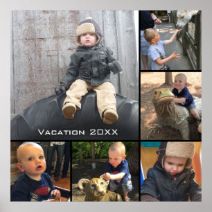 Instagram Square FotoCollage Poster