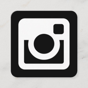 Instagram-Werbung Quadratische Visitenkarte
