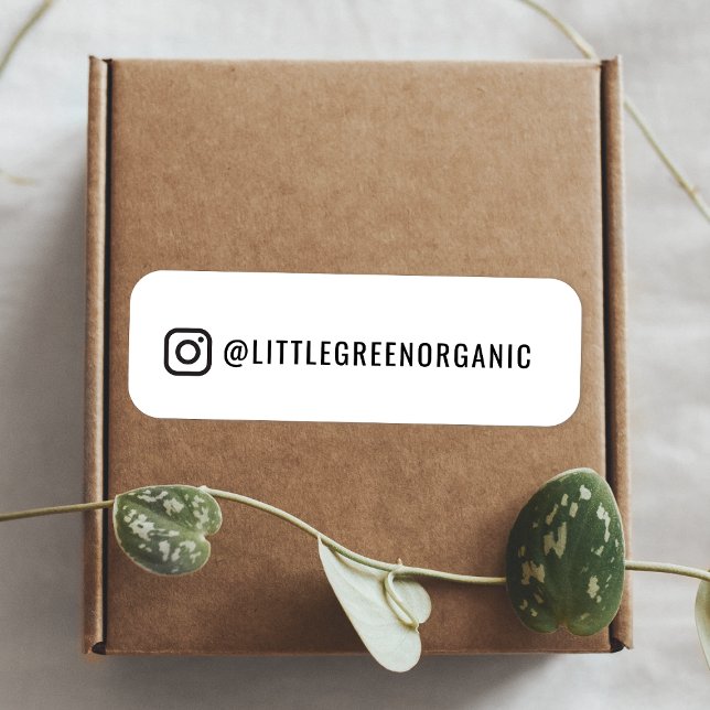 Instagramm-Etikett | Ihr Instagram-Name-Aufkleber (Von Creator hochgeladen)