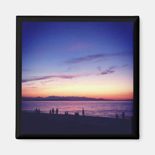 Instagramm-Foto-Magnet Magnet (Vorne)