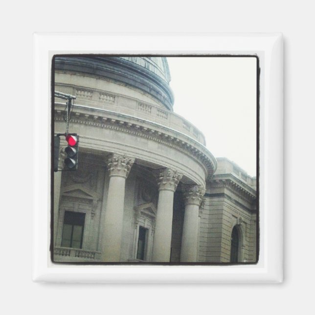 Instagramm-Foto-Magnet Magnet (Vorne)