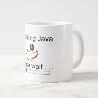 Installation der Java-Kaffee-Tasse Jumbo-Tasse