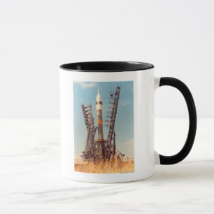 Installation von Soyuz Raumfahrzeug in Bajkonur Tasse