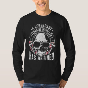 Installation von Teppichinstallationstechniken - E T-Shirt