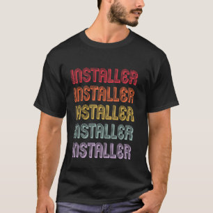 Installationsprogramm T-Shirt