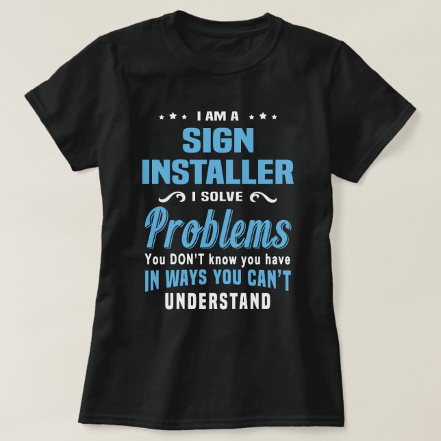 Installationsprogramm T-Shirt (Design vorne)