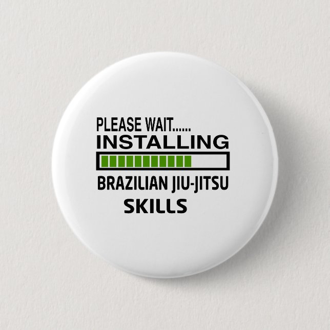 Installierung von Brasilianer Jiu-Jitsu Button (Vorderseite)