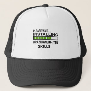 Installierung von Brasilianer Jiu-Jitsu Truckerkappe