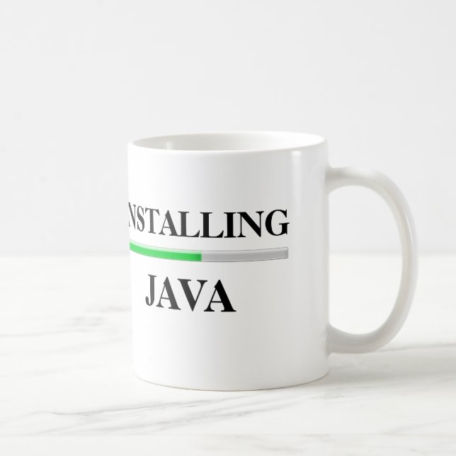 Installierung von Java Kaffeetasse (Rechts)