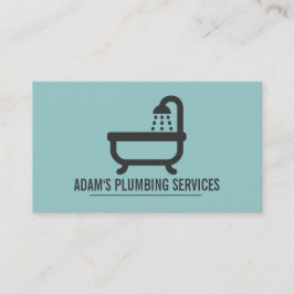 Instandhaltung des Klempners Faucet Water Handyman Visitenkarte