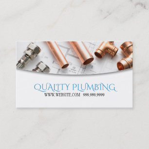 Instandhaltung des Klempners Faucet Water Handyman Visitenkarte