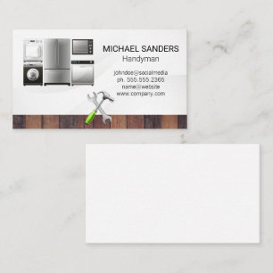 Instandhaltungsarbeiten Visitenkarte