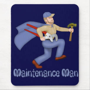 Instandhaltungsmann Mousepad