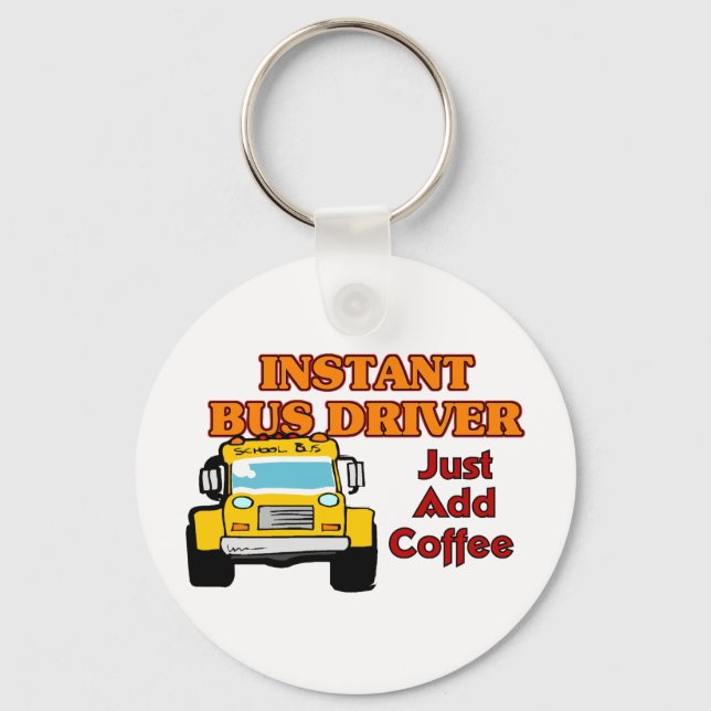 Instant-Bus-Treiber Schlüsselanhänger (Vorderseite)
