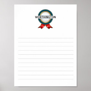 Instant Download Matching Binder Poster
