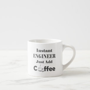 Instant Engineer einfach Kaffee hinzufügen Espressotasse