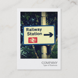 Instant Foto 038 - Stations-Signatur Visitenkarte