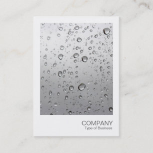 Instant Foto 07 - Regen auf meinem Fenster 02 Visitenkarte